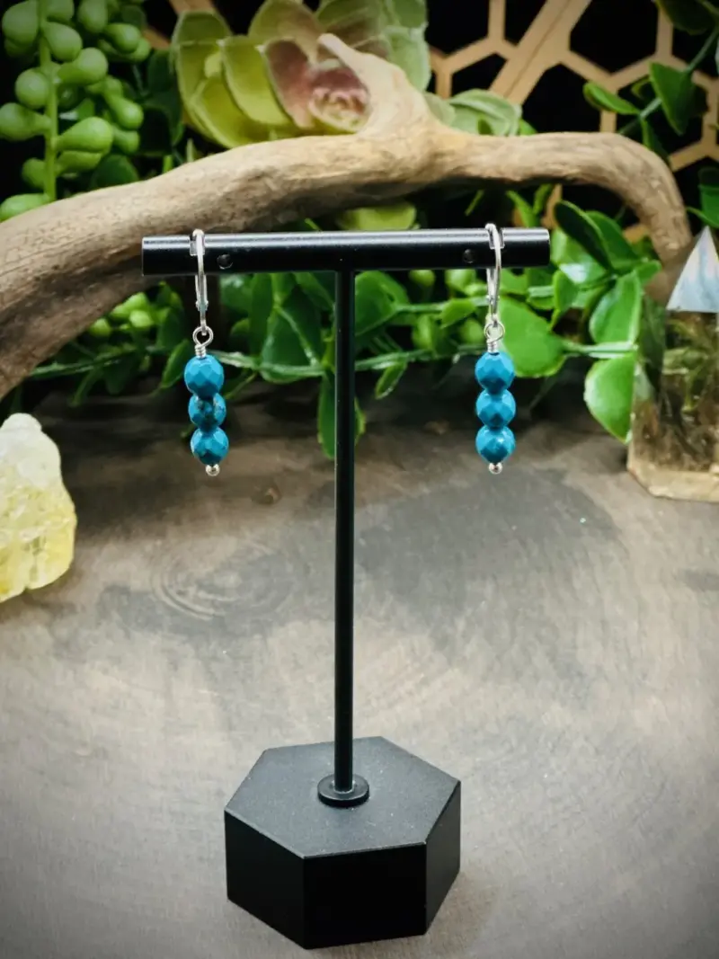 All About the Beads with Stacked Turquoise Beads