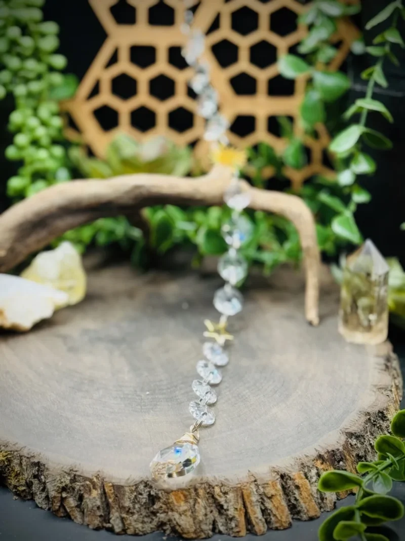 Chandelier Sun Catcher with Medium Teardrop Crystal - Image 2
