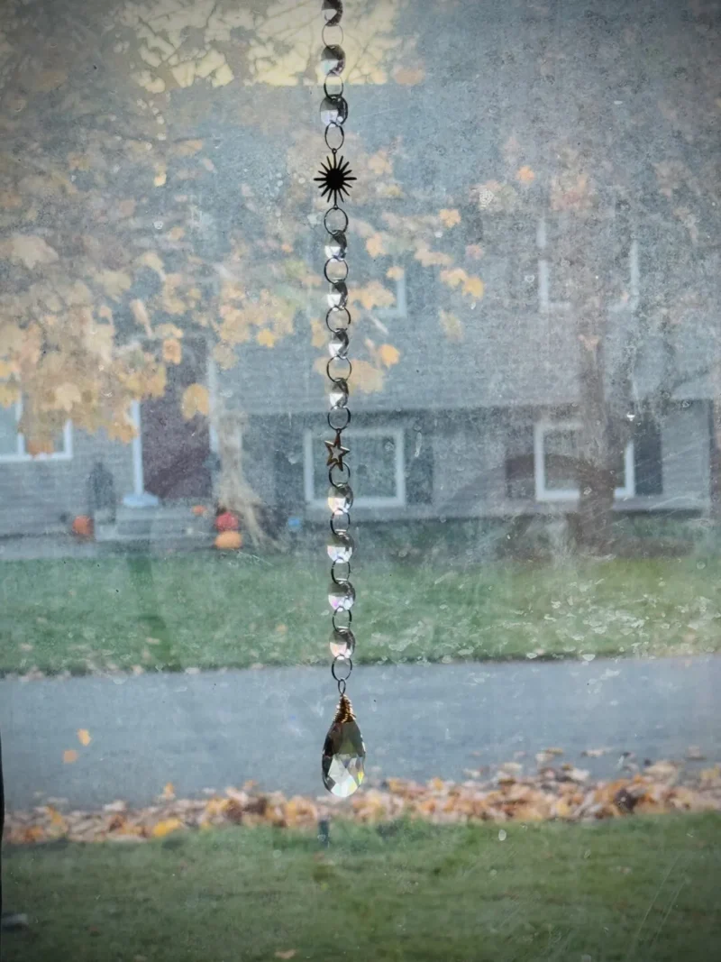 Chandelier Sun Catcher with Medium Teardrop Crystal - Image 3