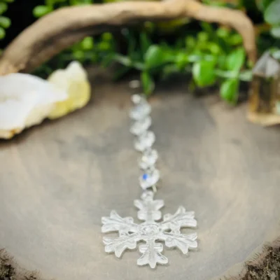 Chandelier Snowflake Sun Catcher