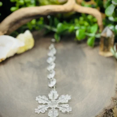 Chandelier Snowflake Sun Catcher