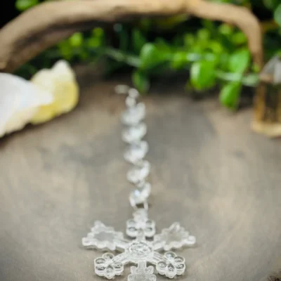 Chandelier Snowflake Sun Catcher