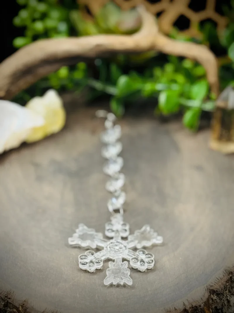 Chandelier Snowflake Sun Catcher