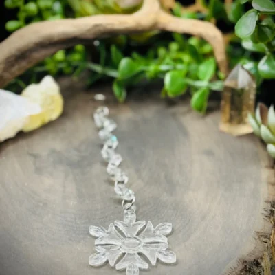 Chandelier Snowflake Sun Catcher