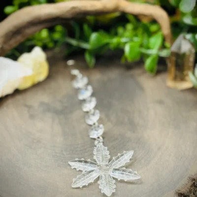 Chandelier Snowflake Sun Catcher
