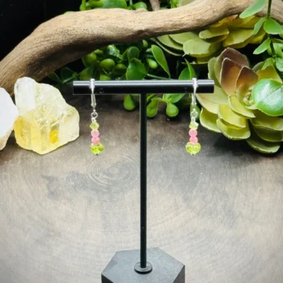 All About the Beads with Peridot & Pink Tourmaline