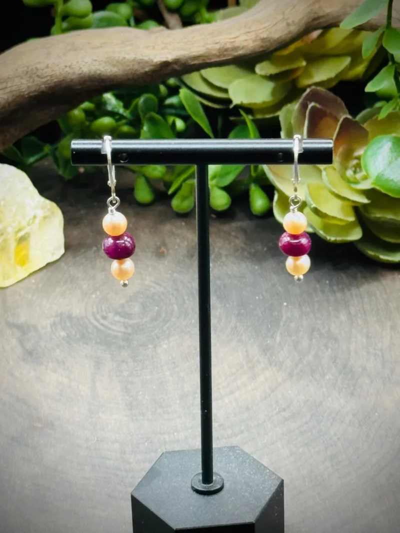 All About the Beads with Freshwater Pearls & Rubies