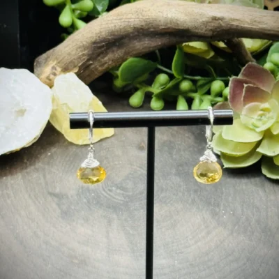 All About the Beads with Teardrop Citrine Beads