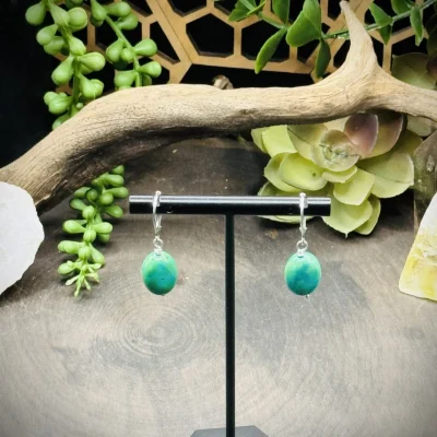 All About the Beads with Oval Turquoise Beads