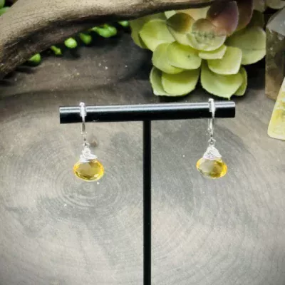 All About the Beads with Teardrop Citrine Beads