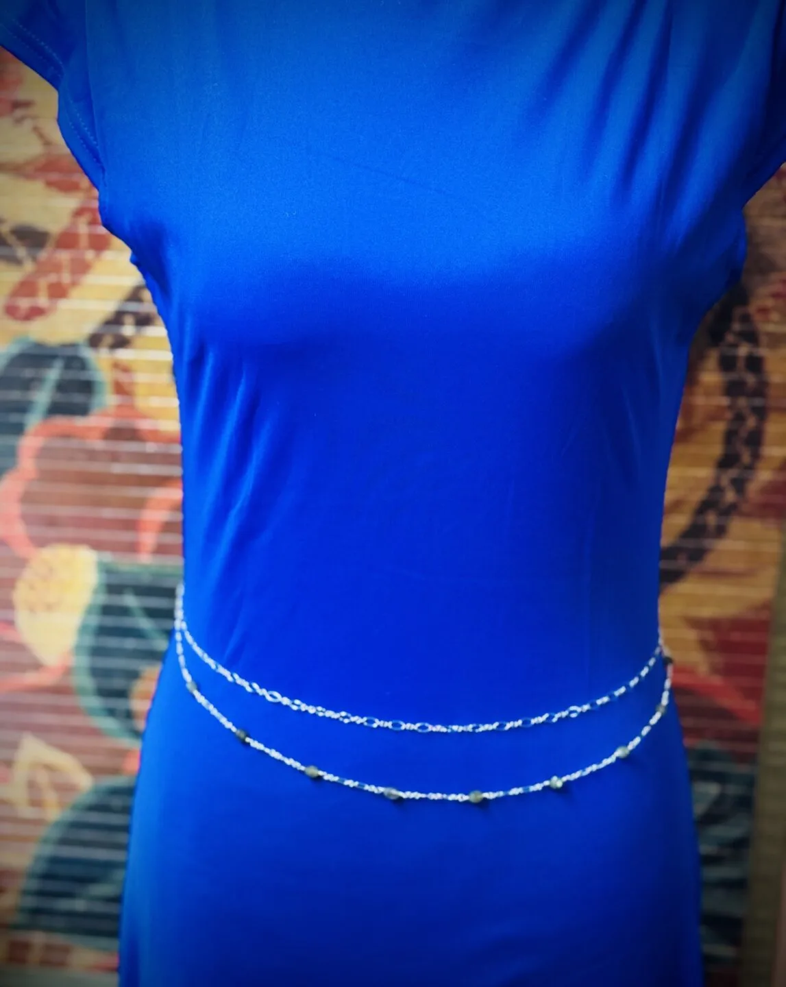 Double Waist Chain with Labradorite